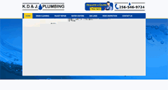 Desktop Screenshot of kdjplumbingllc.com